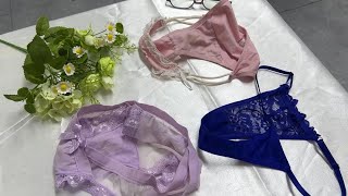 花の下のパンティーはさらに魅力的です